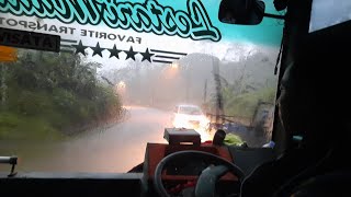 menegangkan❗Banjir Hujan kabut tanjakan Belik`ful penumpang naik BUS dongkal-Bobotsari