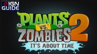 Plants vs Zombies 2 Walkthrough - Intro: The Fundamentals of PvZ