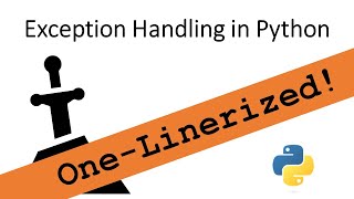 Python One Line Exception Handling