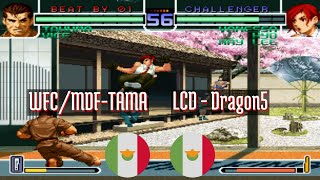 FT10 @kof2002: WFC/MDF-TAMA (MX) vs LCD - Dragon5 (MX) [King of Fighters 2002 Fightcade] Jul 22