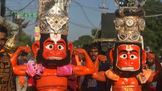 HANUMAN JI 🚩🕉️ GDAH DHARI HANUMAN SEVA SAMITI DAL ||  DUSSEHRA 2023 || HOSHIARPUR || PART 1