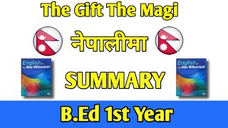 The Gift Of The Magi (In Nepali) . B.ed first year compulsory english .