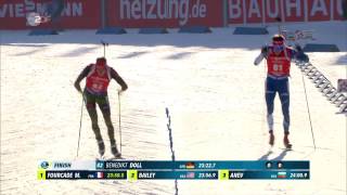 Biathlon WCh-2017. Benedikt Doll - world champion in sprint