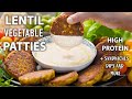 LENTIL VEGETABLE PATTIES Recipe | Easy Vegetarian and Vegan Meals | Lentil Recipes