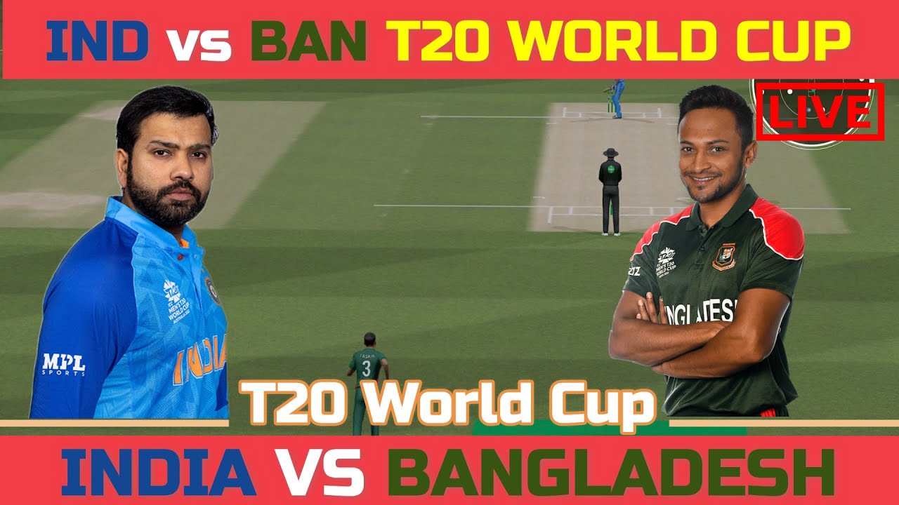 🔴Live: IND Vs BAN T20 World Cup 2022 | Live Scores & Commentary | India ...