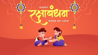 Happy Raksha Bandhan animation and motion Graphics greetings |  Whatsaap | Reels