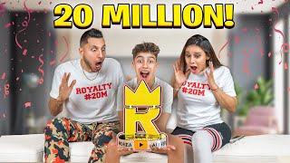 We Reached 20 Million Subscribers! *EMOTIONAL*