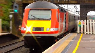 Trains at Harlington, MML - 12/12/20