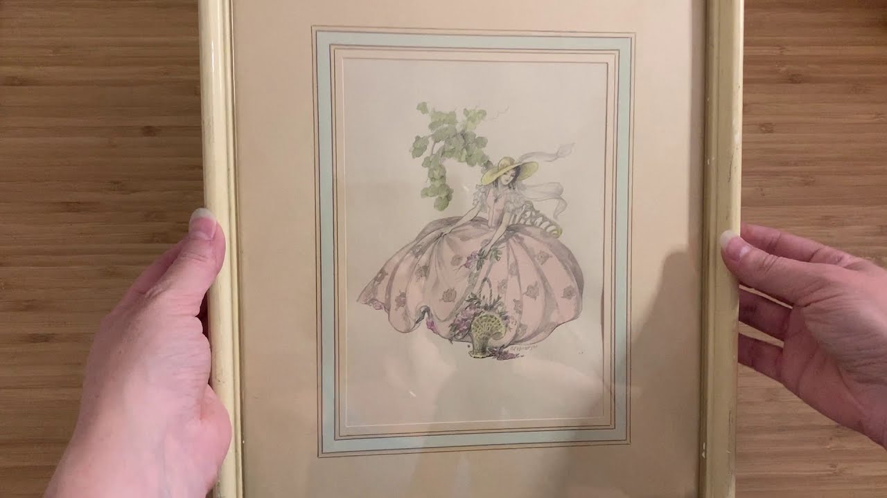 Maude Kaufman Eggemeyer Lithograph (1940) - YouTube