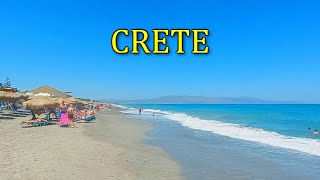 PLATANIAS, MALEME, KISSAMOS, BEACH WALK, CRETE