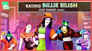 RATING BILLIE EILISH SONGS IN JUST DANCE [UPDATED 2025]