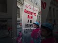 Pro-Palestine protest against 'Israel's' Gaza war, US military support at New York Stock Exchange