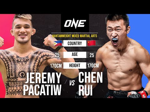 INSANE STRIKING WAR 👊💣 Jeremy Pacatiw vs. Chen Rui Full Fight