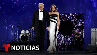 La ropa y las miradas se hicieron notar en el día de toma de posesión de Trump | Noticias Telemundo