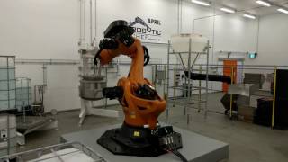 Fast robot cooking with Steam Infusion - APRIL Robotics Food Processing