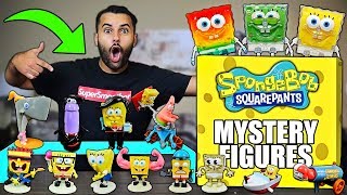 Opening SOME OF THE RAREST Spongebob Squarepants MERCHANDISE OF ALL TIME!! *BANNED GREEN FIGURE!..*