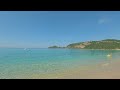 agios georgios beach corfu greece 4k walking tour