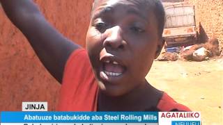 Abatuuze batabukidde aba Steel Rolling Mills