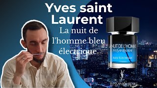 Yves saint Laurent la nuit de l'homme bleu électrique🌃 revue 🔍