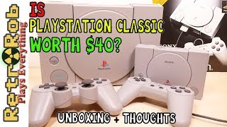 Playstation Classic Unboxing and Gameplay at $40