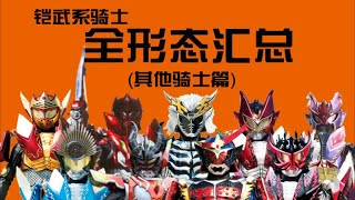 【盘点】堂堂完结！铠武系其他登场骑士及全形态 锁种把玩展示汇总