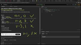 Leetcode easy problem 2710. Remove Trailing Zeros From a String | devops python practice
