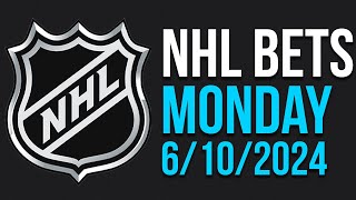NHL Picks & Predictions Today 6/10/24 | NHL Picks Today 6/10/24 | Best NHL Bets