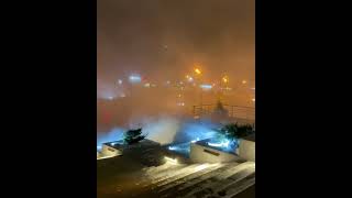 Сказочный снегопад во Владивостоке 30.11.2021