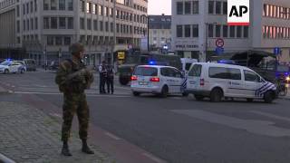 Explosive noises heard at Brussels train station