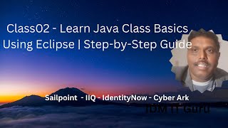 #02 Class 01 - Part2 Java Simple java class with Eclipse to Master