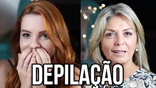 NOSSA PRIMEIRA VEZ DEPILANDO com Vivi Romanelli #SemVergonha