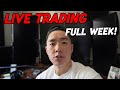 LIVE Trading For An Entire Week!