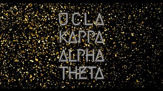 UCLA Kappa Alpha Theta 2016