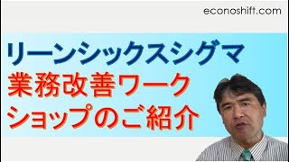 econoshift リーンシックスシグマ業務改善ワークショップのご紹介