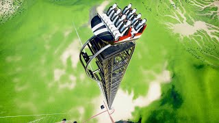 more than 400 viewers created this ridiculous rollercoaster.. (Planet Coaster  Stream Highlight)