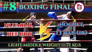 BOXING FINAL | L/NK NOCHET, 13 NAP (IR) VS ABC NLUMRAI, DEF PRN || Nagaland Police Meet 2021