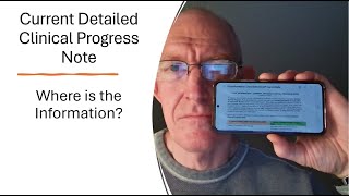 Current Detailed Clinical Progress Note - Where is the information?