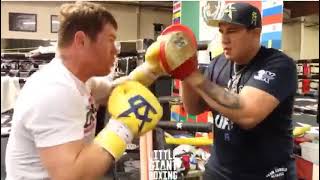 Canelo Training For The  Body Shot Knockout Against Billy Joe Saunders