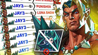 Controlling Eternity Lobbies as Namor in Marvel Rivals