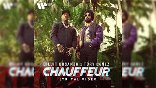 CHAUFFER LYRICAL VIDEO | Diljit Dosanjh x Tory Lanez | Ikky 1 | Jassi | LATEST PUNJABI SONG 2022