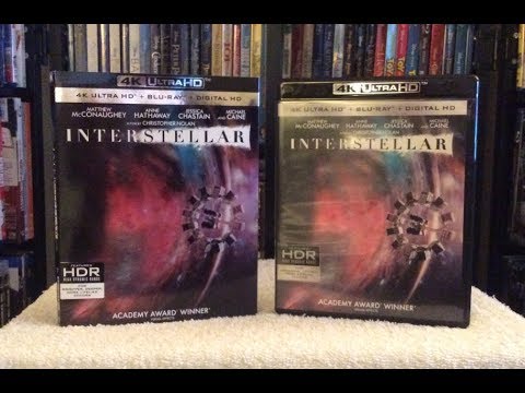 Interstellar 4K ULTRA HD BLU RAY Unboxing + Review - UHD - YouTube