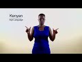 Kenya Sign Language_ Learn Signs of Family Members