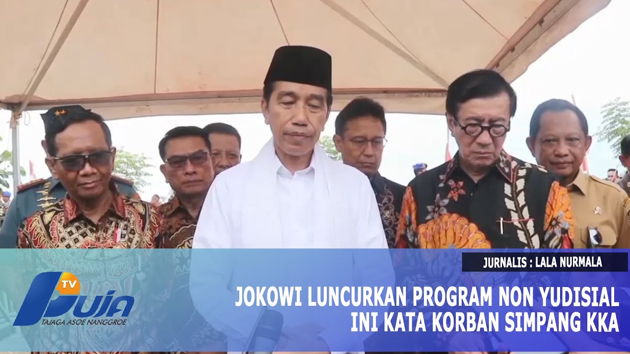 Jokowi Luncurkan Program Non Yudisial, Ini Kata Korban Simpang KKA ...