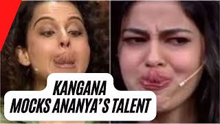 Kangana Ranaut explains what ‘Bollywood bimbo’ means, mocks Ananya Panday’s talent’ 