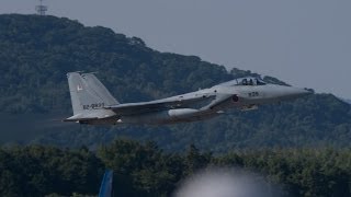 第304飛行隊 F-15 機動飛行　築城基地航空祭2013