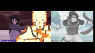 Naruto \u0026 Sasuke vs Zabuza to Naruto \u0026 Sasuke vs Momoshiki.