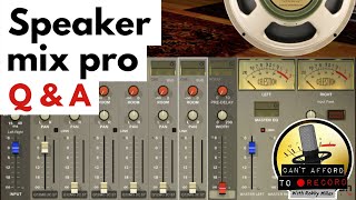 Speaker Mix Pro by Celestion - An in-depth look and conversation