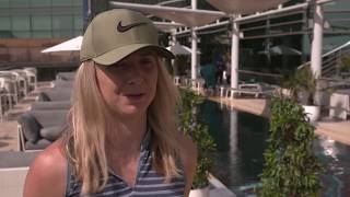 Dubai Tennis 2018 - Elina Svitolina Interview