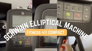 SCHWINN Fitness 411 Compact Elliptical Machine Review