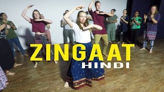 Germans Dancing on Bollywood Songs | Zingaat Hindi | Dhadak | GRM's Dance Studio